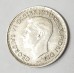 AUSTRALIA 1952 . THREEPENCE . ERROR . MINOR MIS-STRIKE . OFF CENTRE